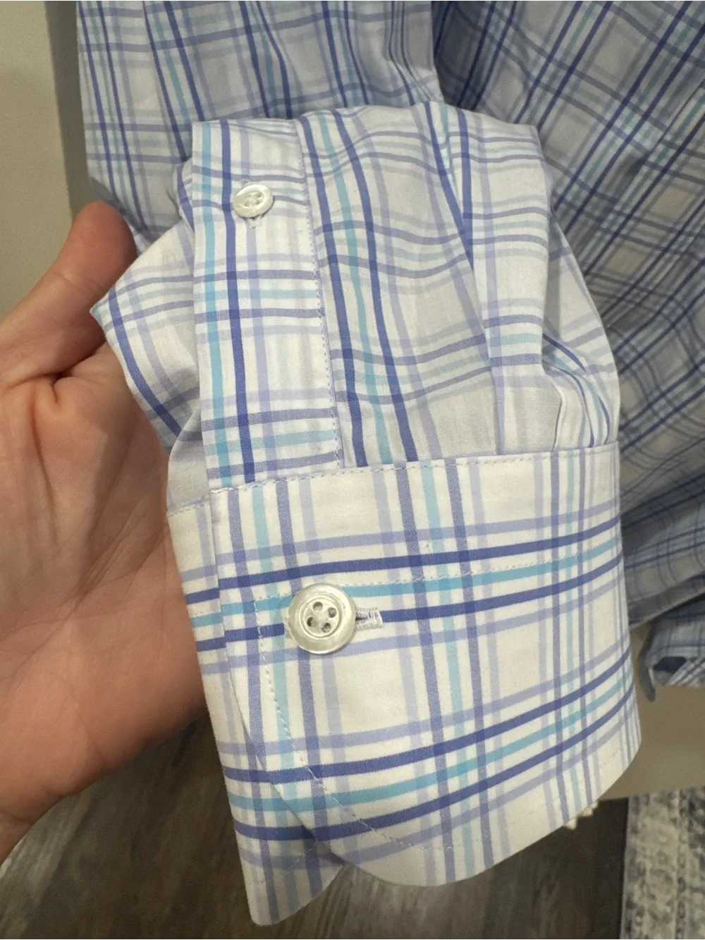 Ledbury Fine Shirting Slim Fit Dress Shirt (XL)